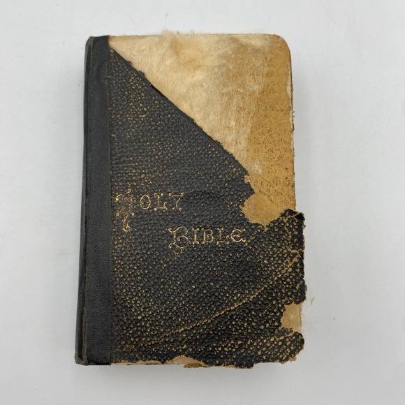 Lot of 5 Vintage Old Rare Antique Hardcover Softcover Books 1800s Read - Picture 15 of 16